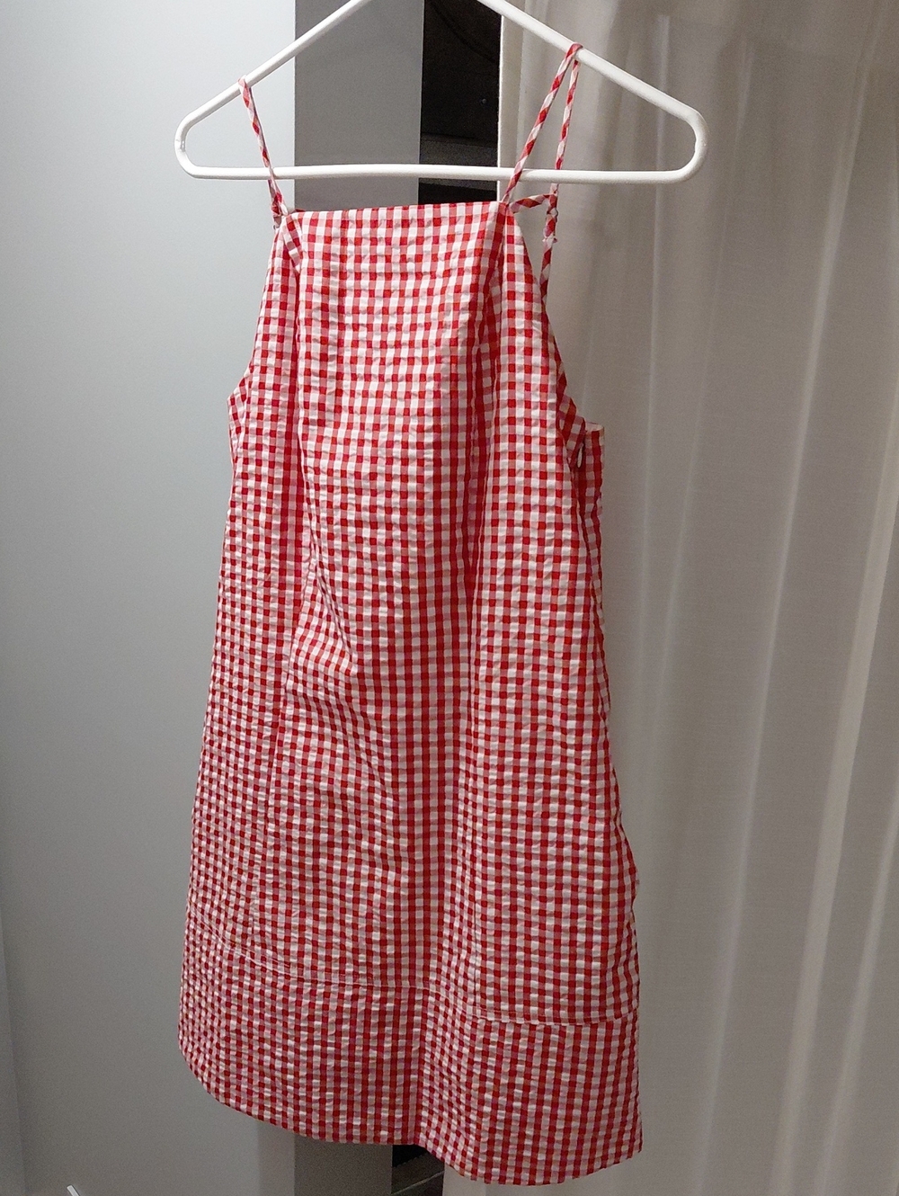 Grace Red and White Gingham Women's Dress